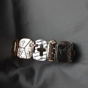 Religious Bracelet 8 1/2"